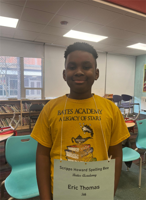 Eric Thomas Winner Up Spelling Bee